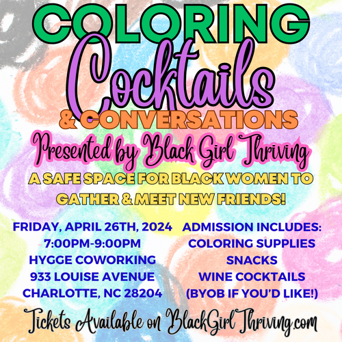 Coloring, Cocktails & Conversations - 04/26/2024