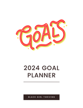 Load image into Gallery viewer, The Black Girl&#39;s Guide to Self-Care + 2024 Goal Planner Bundle